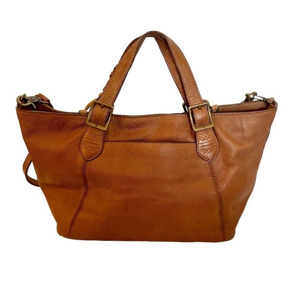 Frye Caelan  cognac satchel - Picture 3 of 13